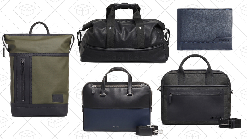 Ethan Backpack, $94 | Speed Weekender Bag, $94 | Icon Slim Laptop Bag, $159 | Norman Billfold Wallet, $29 | Zone Laptop Bag, $109